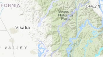 Imagen publicada por el USGS.