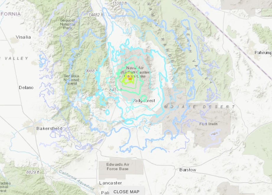 Temblor De Magnitud 5 0 Sacudio Hoy A Little Lake California La Opinion