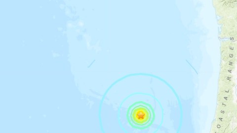El sismo fue reportado a las 8:07 a.m. hora local.