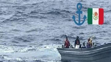 VIDEO: Tras persecución en altamar caen 7 narcos con más de una tonelada de cocaína
