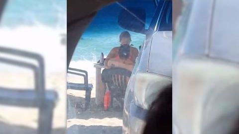 Nunca se dieron cuenta que estaban siendo grabados.