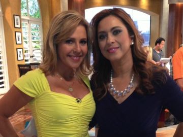 Ana María Canseco y Neida Sandoval.