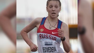 Yekaterina Medvedeva llegó a ser una de las máximas jóvenes promesas del atletismo ruso