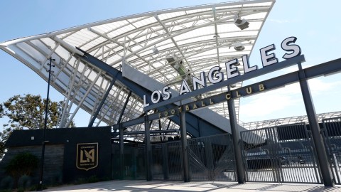 El Estadio Banc of California de LAFC.