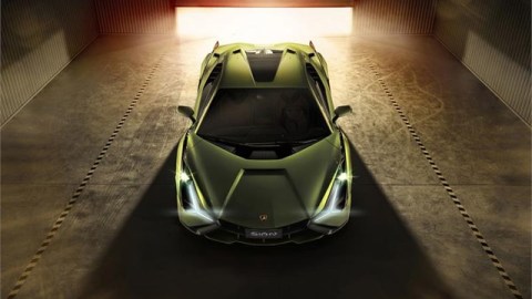 Lamborghini Sian, el auto más poderoso de la marca italiana. Es un híbrido