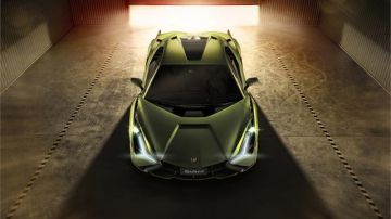 Lamborghini Sian, el auto más poderoso de la marca italiana. Es un híbrido