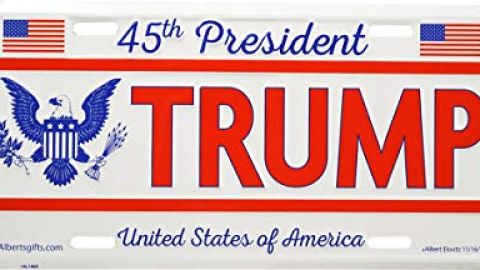 El mensaje "Trump" pudiera resultar ofensivo para algunos, dice el Departamento de Transporte de Suecia