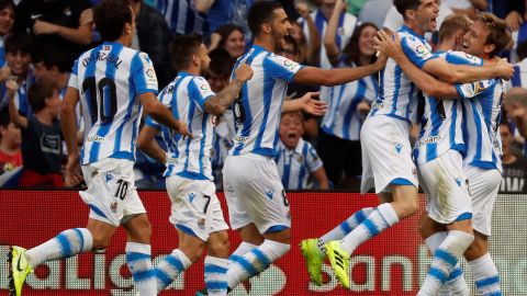 La Real Sociedad venció con categoría al líder de La Liga.