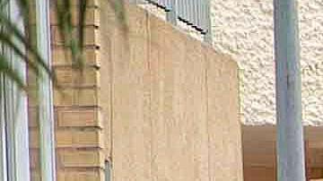 El paseo marítimo Los Alcázares en Murcia, uno de los municipios más afectados por las fuertes lluvias en España.