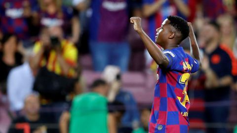 Ansu Fati empieza a demostrar su valía en el FC Barcelona.