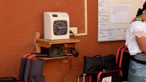 Trueque en hospital de Chiapas.