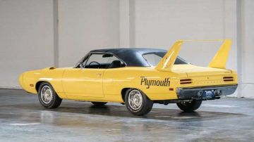El Plymouth Superbird fue fabricado únicamente en el año 1970