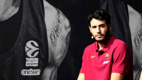 Alex Abrines, jugador de baloncesto y paciente de depresión.