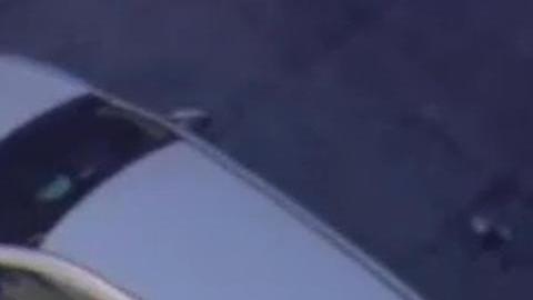 Toma aérea del accidente en Olinville