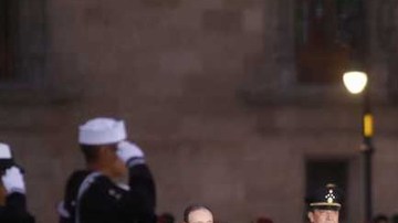 AMLO encabezó la ceremonia oficial del 19 de septiembre.