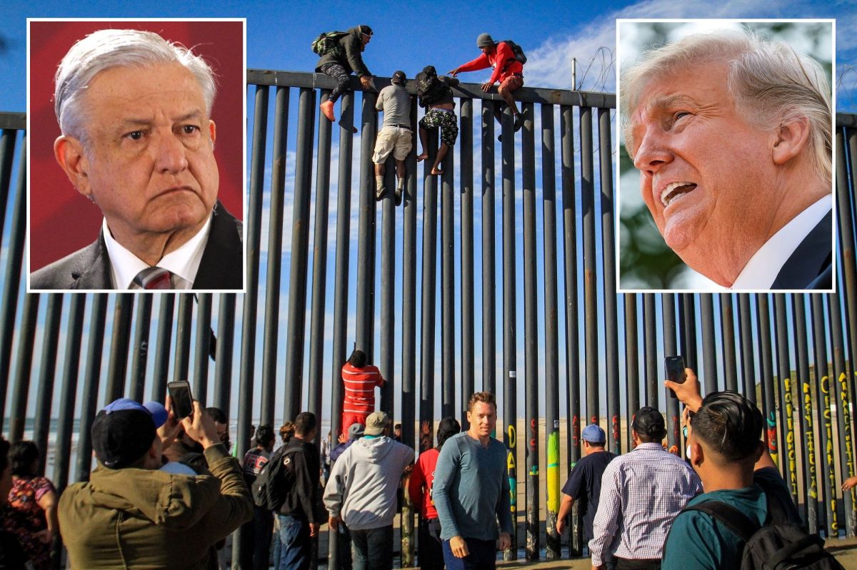 La broma de Trump sobre una invasión a México y la presión que ejerció al  gobierno de AMLO sobre la inmigración hasta 'doblarlo' - La Opinión