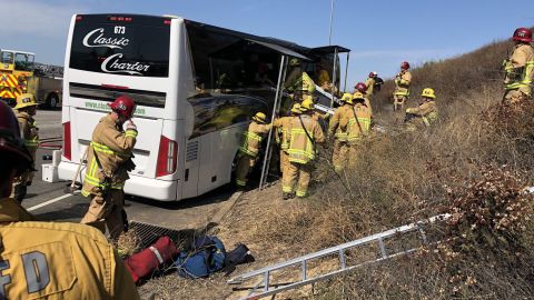 El incidente se presentó cerca de la salida Madera Road.