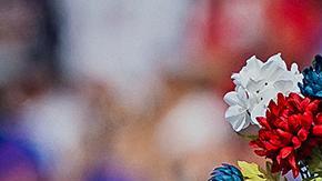 La pareja tuvo su primera cita en un partido de Buffalo en el 2008.