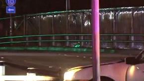 El incidente ocurrió el martes por la madrugada cerca del centro.