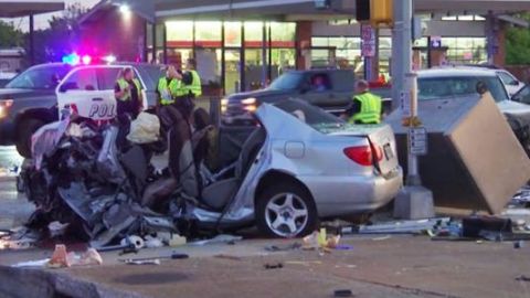 La tragedia ocurrió en las cercanías de S Bowen Road y W Division Street.