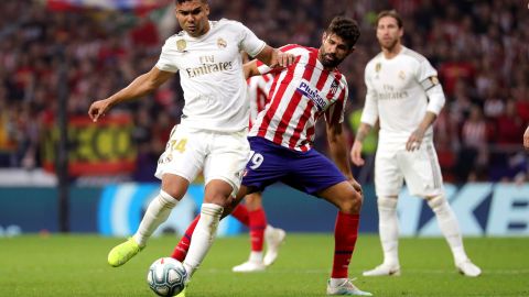 Casemiro disputaba el partido más importante de la capital española mientras asaltaban su casa.