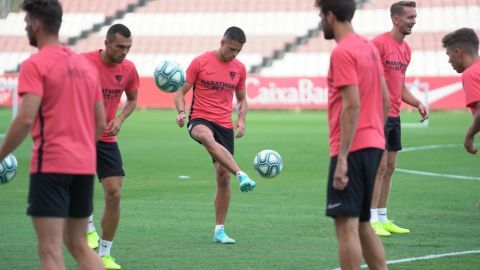 El mexicano tuvo su primer entrenamiento con el equipo