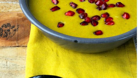 Crema de flor de calabaza