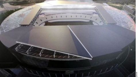 Muestran las primeras imágenes del nuevo estadio de Cruz Azul.