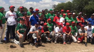 Equipo Deportivo de beisbol en el centro del municipio de Jerez, Zacatecas