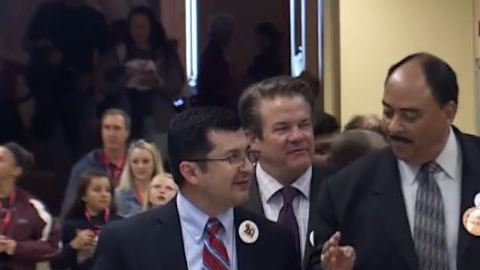 Gabriel Sánchez (l) ya lleva más de dos décadas trabajando en la política en California y a nivel nacional. (Foto suministrada)