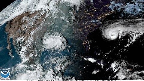 clima tormenta tropical huracanes NOAA