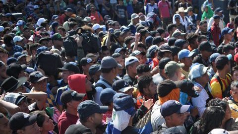 45,000 solicitantes de asilo esperan en México su cita ante tribunales migratorios estadounidenses.
