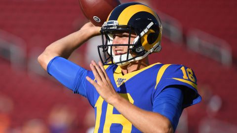 Jared Goff consiguió una cifra récord por extensión de contrato con LA Rams.