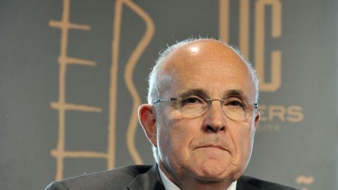 Rudolph Giuliani era conocido como "el fiscal de hierro".