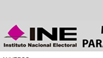 Esta imagen muestra el modelo de una credencial para votar, dedicada para los mexicanos migrantes.