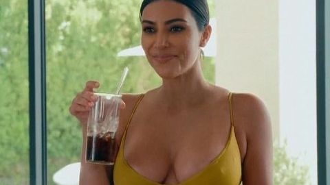 Kim Kardashian.