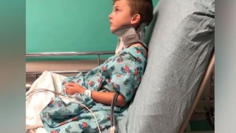El niño fue atendido en el Hospital Infantil de Texas.