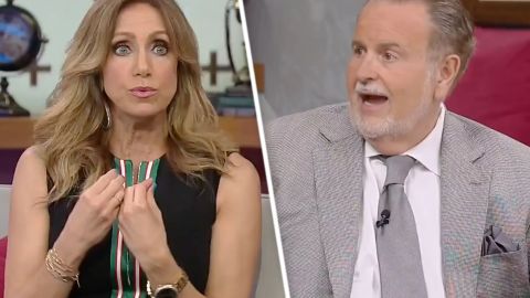 Lili Estefan y Raúl de Molina debaten sobre el caso de Bazán y Soto.