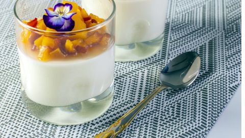 Panna Cotta de Yogurt