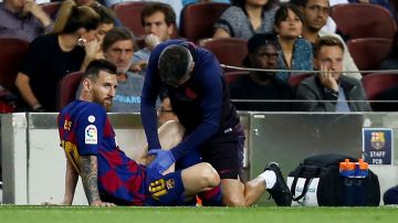 Messi sufrió una nueva lesión y estará fuera al menos un partido,