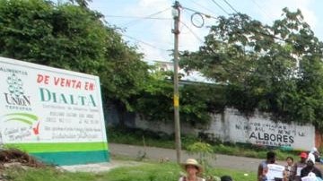 Marcha de migrantes africanos y haitianos