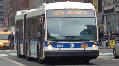 El "Busway Project" disminuirá el paso de autos en 14st Street por 18 meses