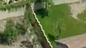 La casa donde ocurrió el crimen.