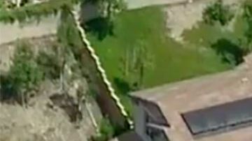 La casa donde ocurrió el crimen.