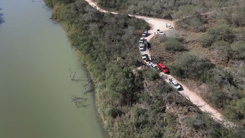 La Patrulla fronteriza alerta sobre la alta peligrosidad de cruzar por la zona del río