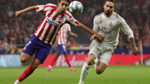 Como es una costumbre, Atlético y Real Madrid se dieron con todo.