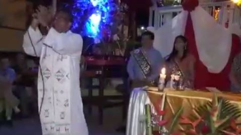 El sacerdote considera que no hizo nada malo.