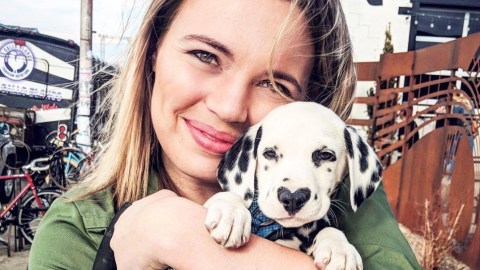 Willey es un adorable cachorro dálmata.