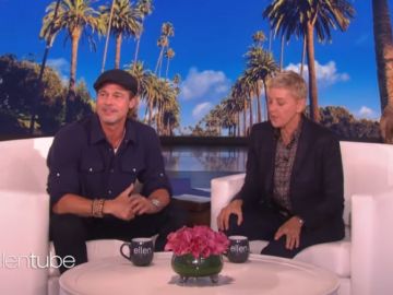 Brad Pitt y Ellen DeGeneres