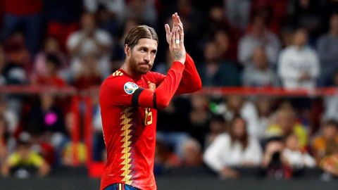 Segio Ramos, el hombre récord de la selección española.